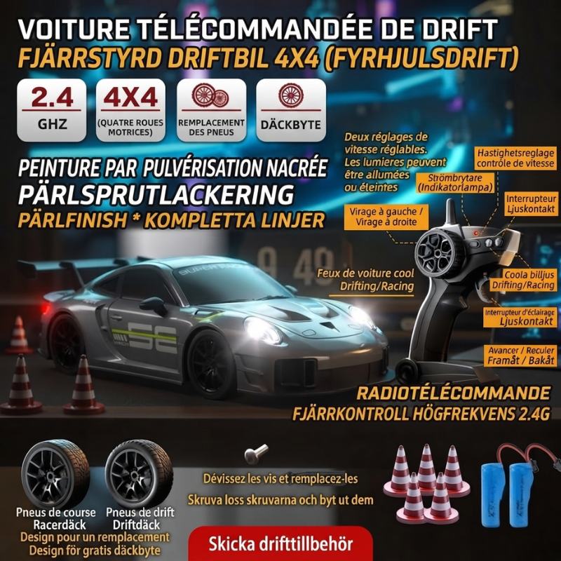 Radiostyrd bil till barn
