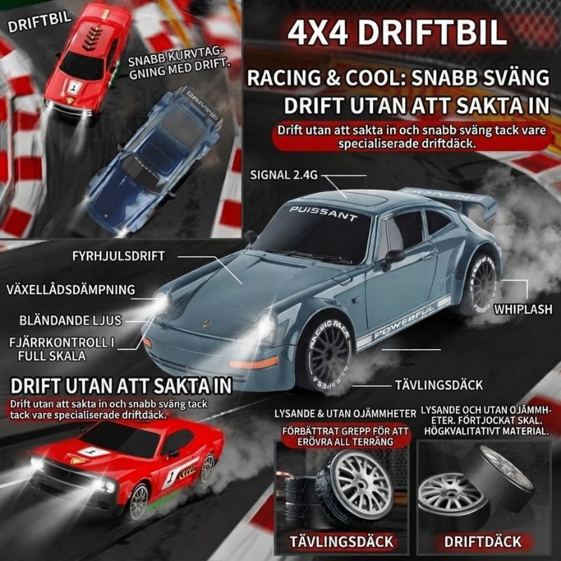 Batteri radiostyrd bil Radiostyrd Bil® 