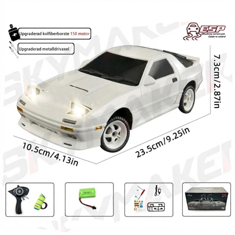 Drift bil radiostyrd Radiostyrd Bil® 4 