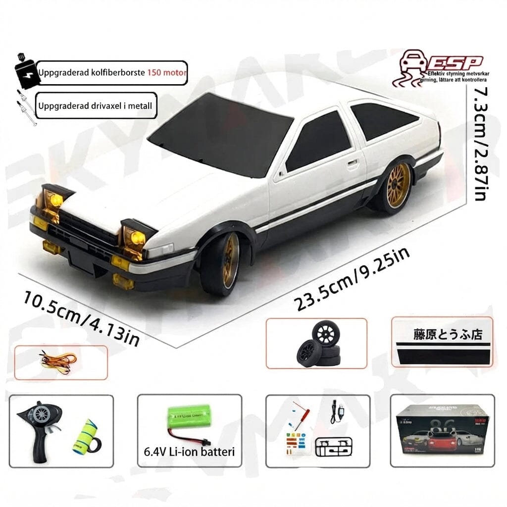 Drift bil radiostyrd Radiostyrd Bil® 5 