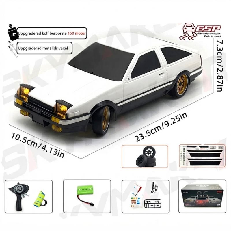 Drift bil radiostyrd Radiostyrd Bil® 6 