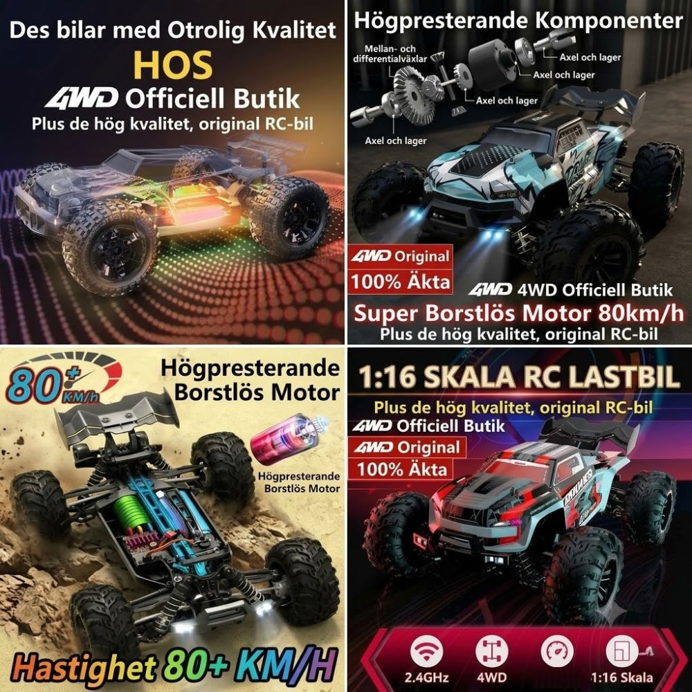 Elektrisk radiostyrd bil Radiostyrd Bil® 