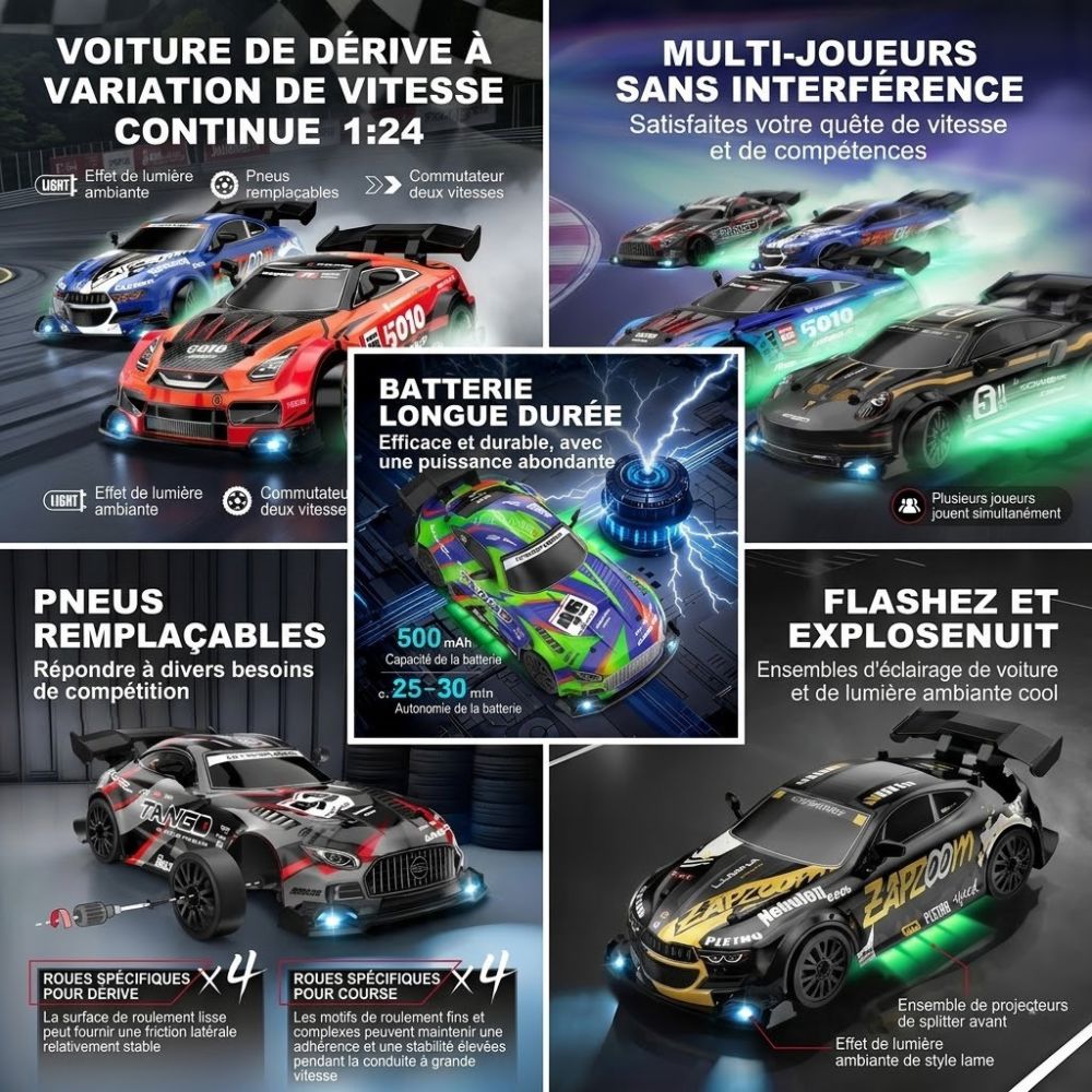 Lamborghini aventador radiostyrd bil 1 24 Radiostyrd Bil® 