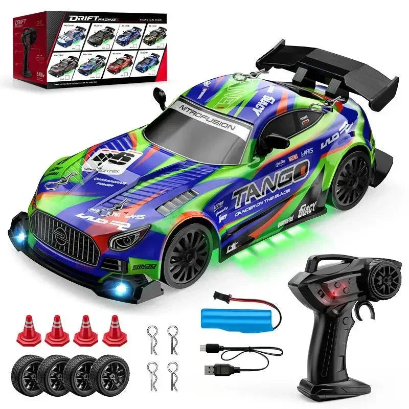 Lamborghini aventador radiostyrd bil 1 24 Radiostyrd Bil® Grön 