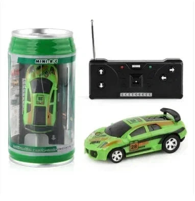 Liten radiostyrd bil i burk Radiostyrd Bil® Grön 