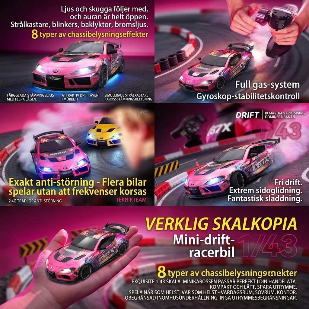 Liten radiostyrd bil Radiostyrd Bil® 
