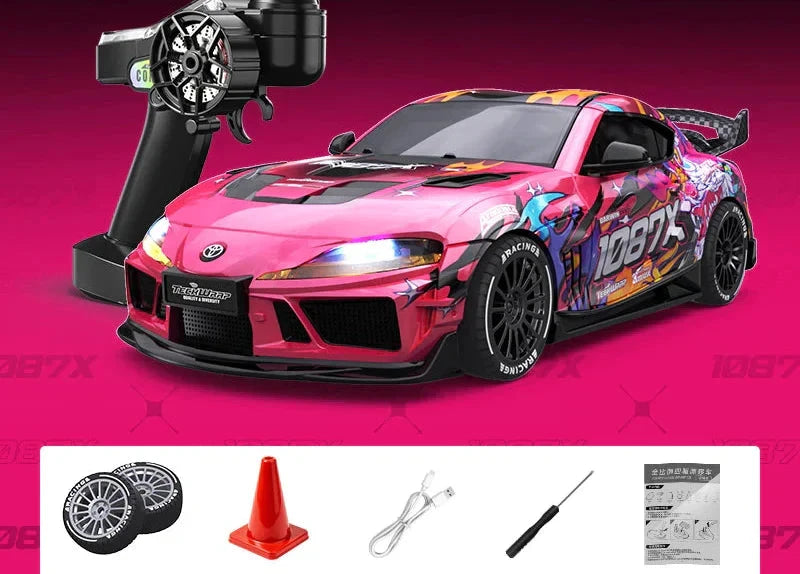 Liten radiostyrd bil Radiostyrd Bil® Rosa 