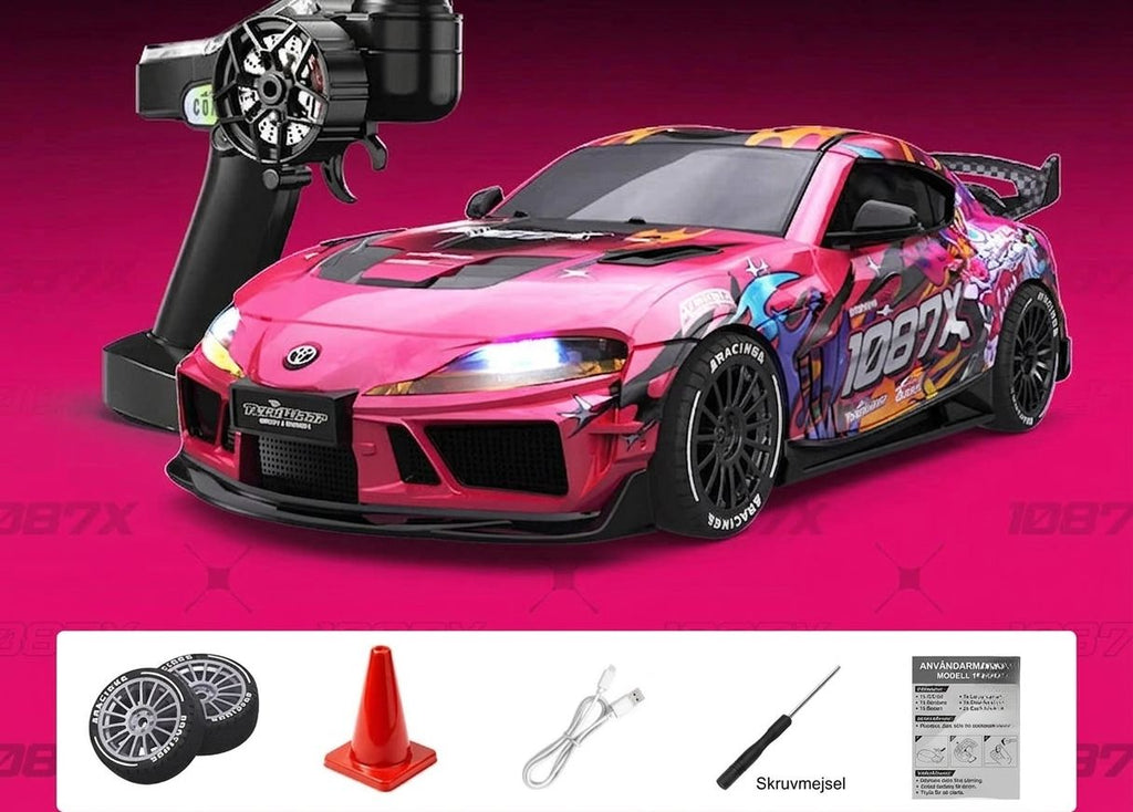 Liten radiostyrd bil Radiostyrd Bil® Rosa 