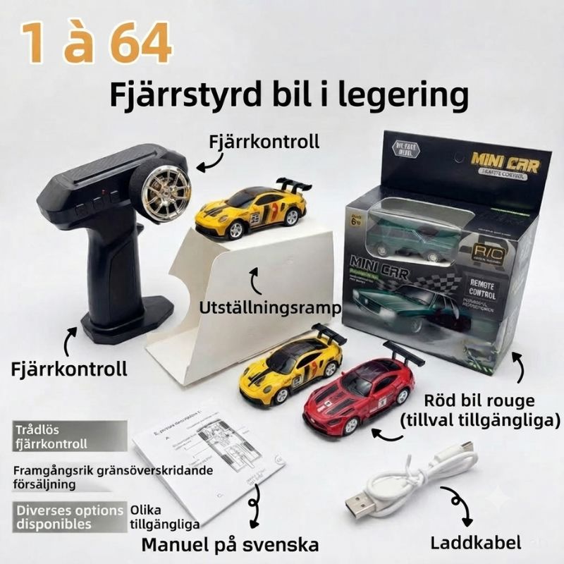 Micro radiostyrd bil Radiostyrd Bil® 