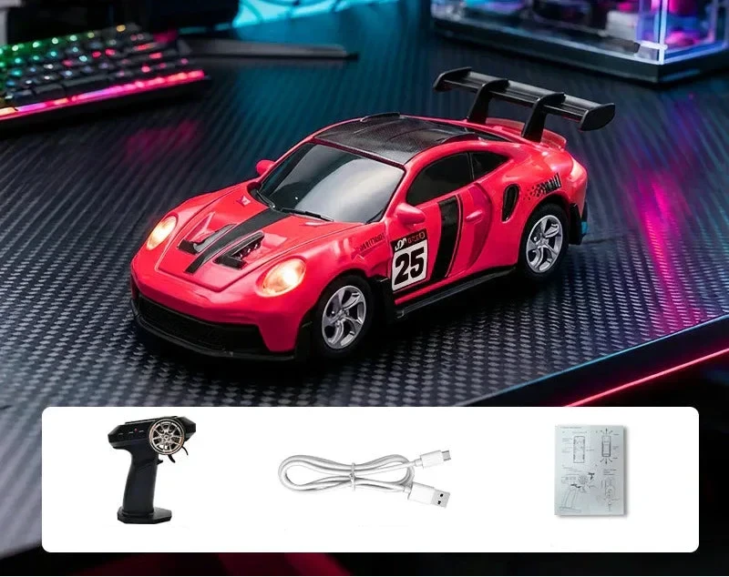 Micro radiostyrd bil Radiostyrd Bil® Röd 