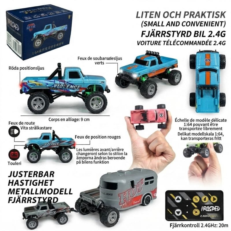Mini radiostyrd bil Radiostyrd Bil® 