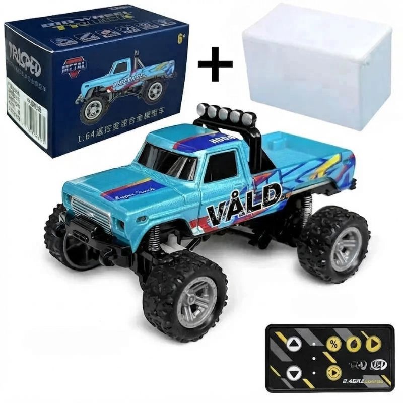 Mini radiostyrd bil Radiostyrd Bil® Blå 