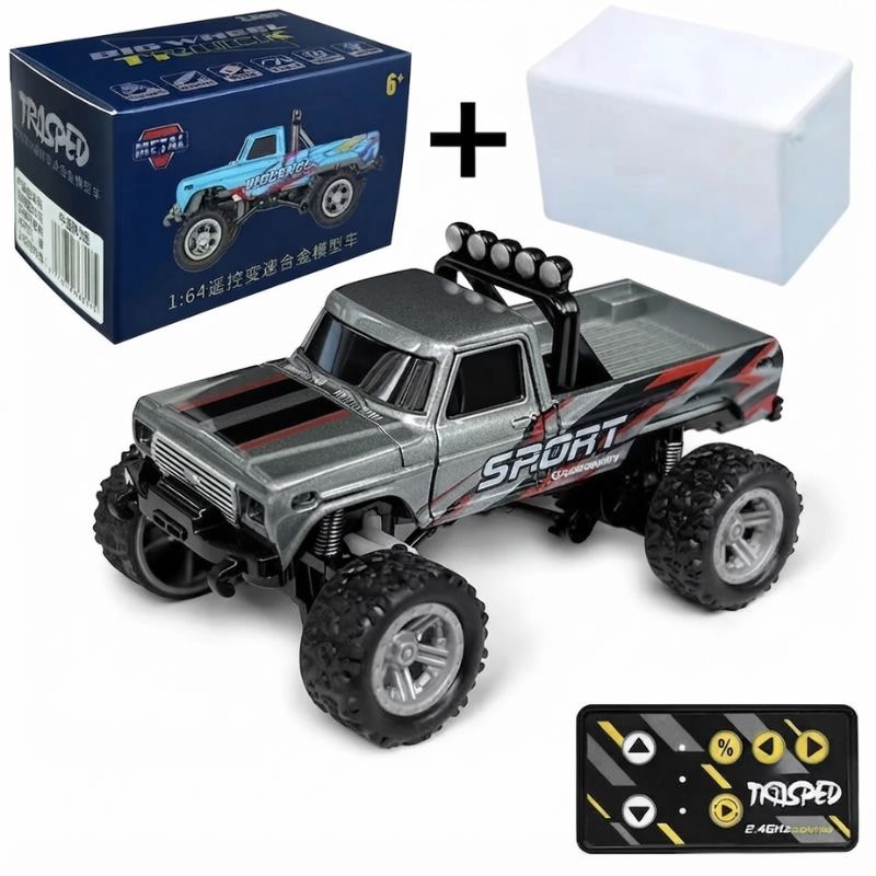 Mini radiostyrd bil Radiostyrd Bil® Grå 