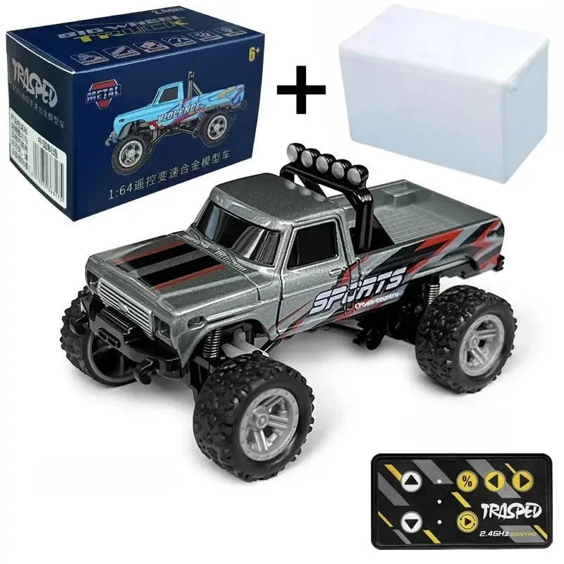 Mini radiostyrd bil Radiostyrd Bil® Grå 