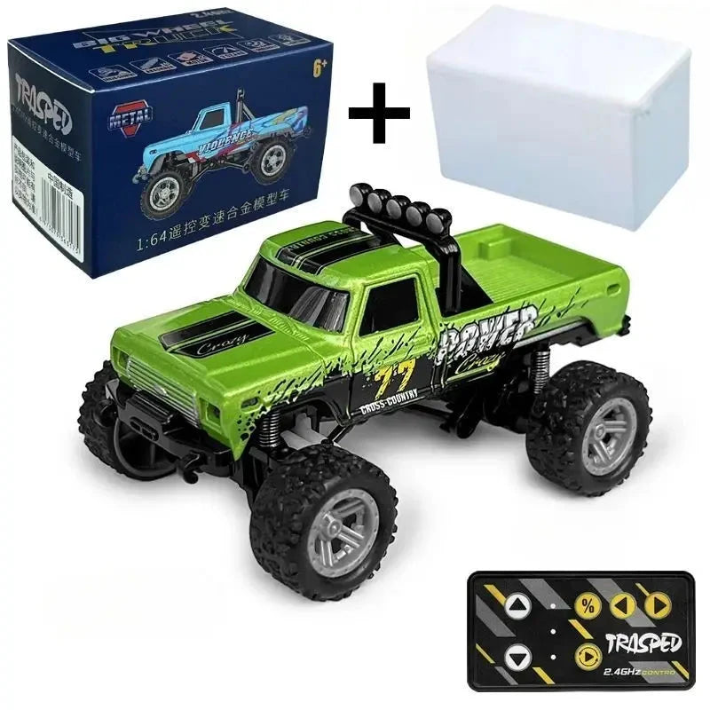 Mini radiostyrd bil Radiostyrd Bil® Grön 