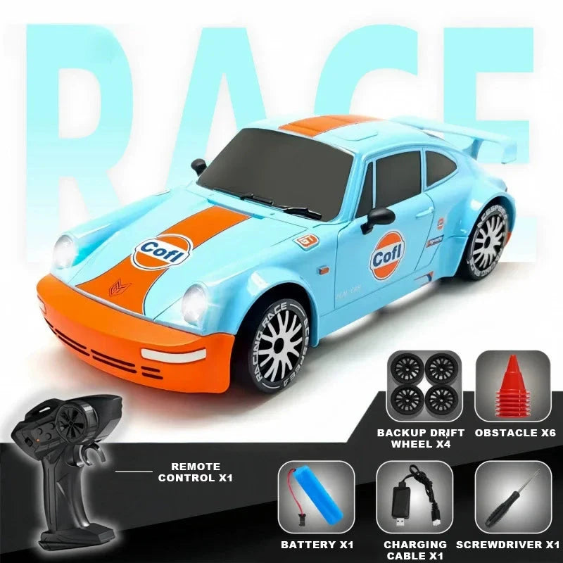 Porsche radiostyrd bil Radiostyrd Bil® Blå - Porsche 911 