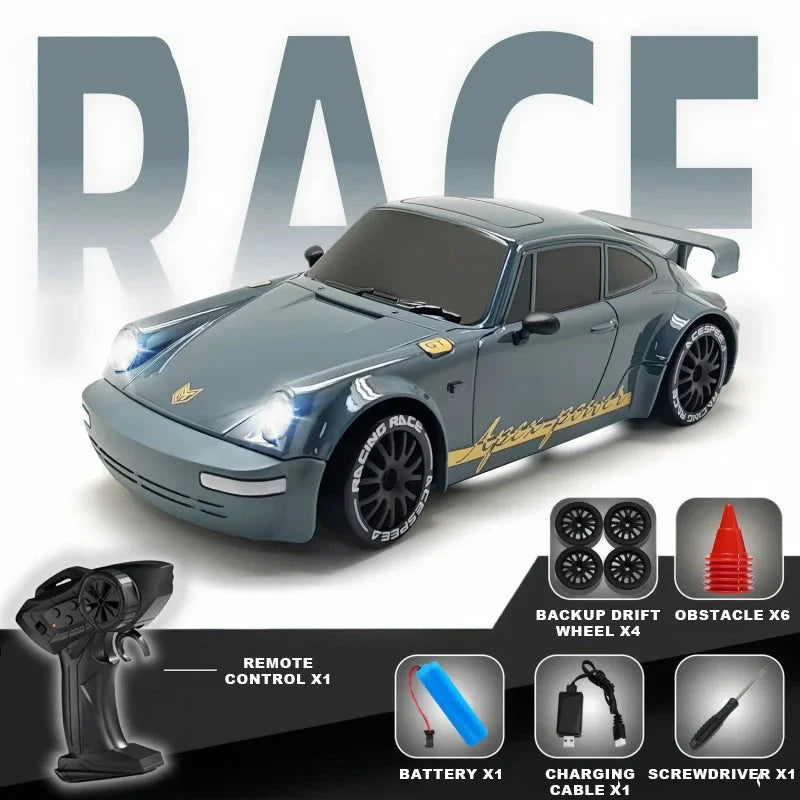 Porsche radiostyrd bil Radiostyrd Bil® Grå - Porsche 911 