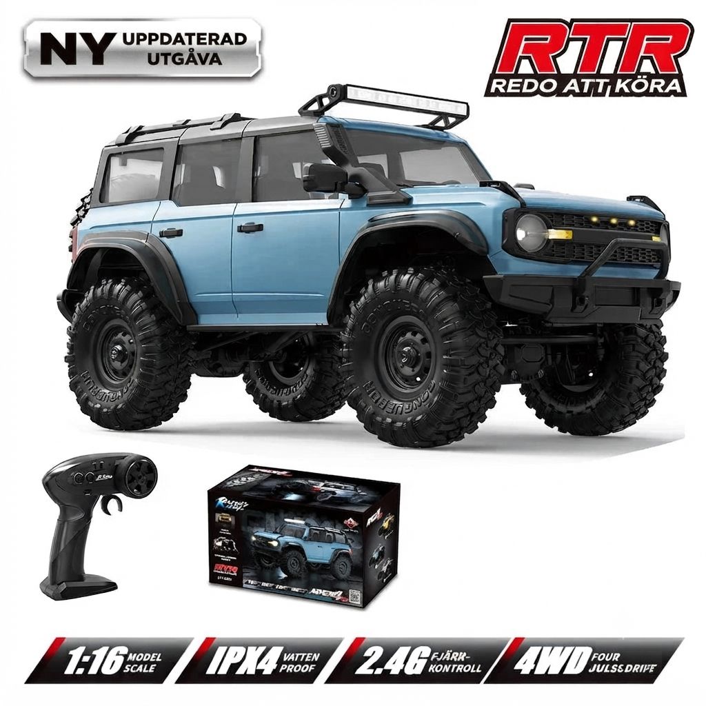 Radiostyrd bil 4x4 el Radiostyrd Bil® 