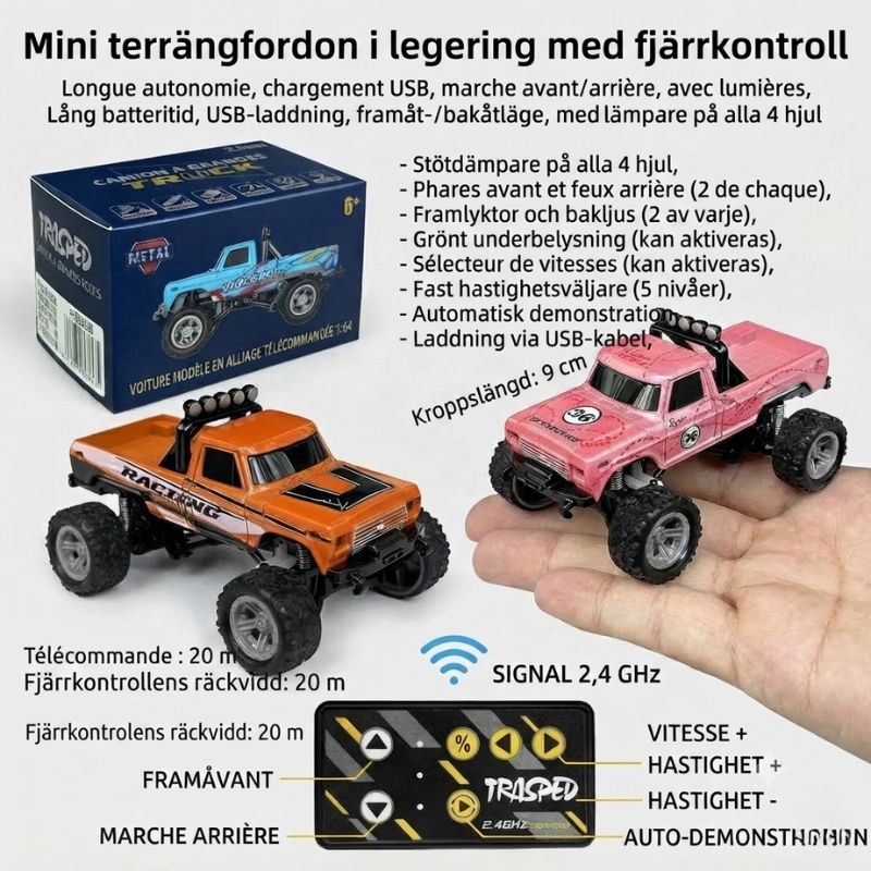 Radiostyrd bil 4x4 offroad Radiostyrd Bil® 