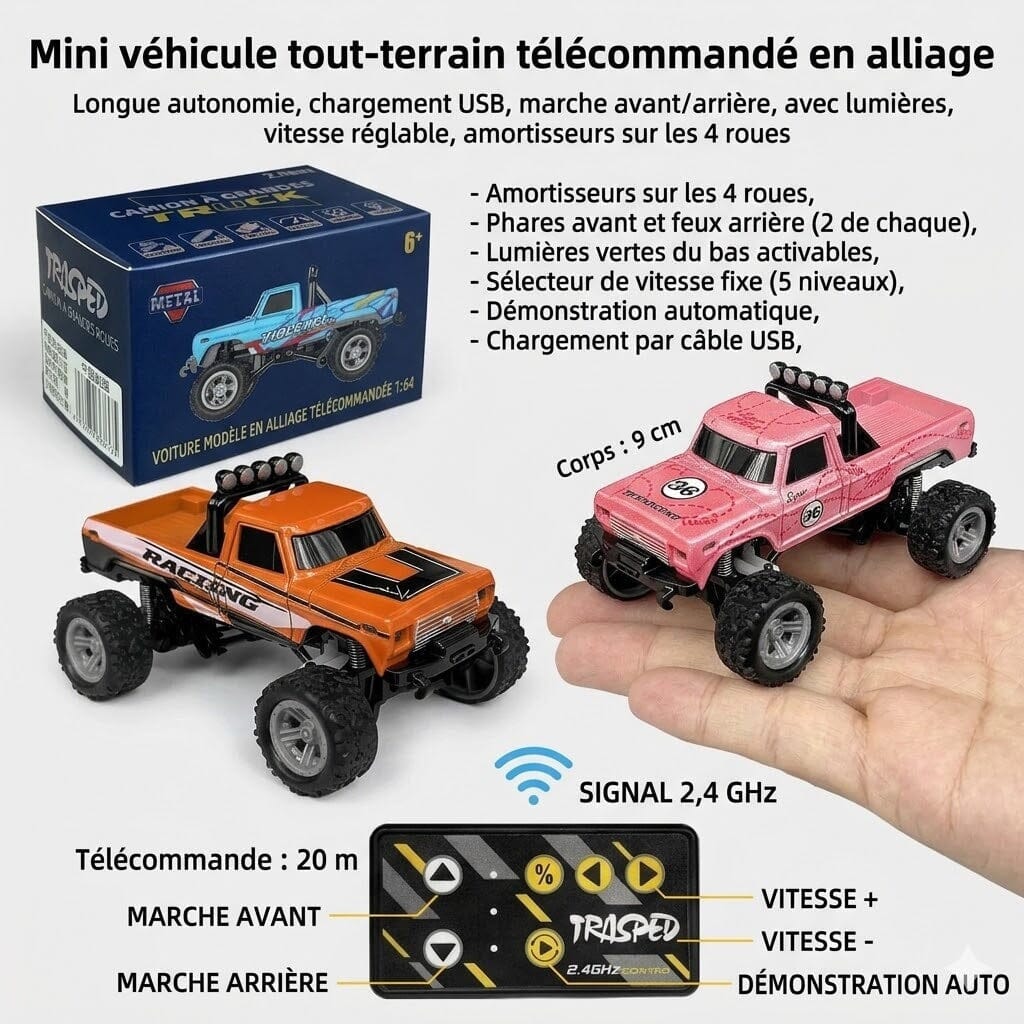 Radiostyrd bil 4x4 offroad Radiostyrd Bil® 