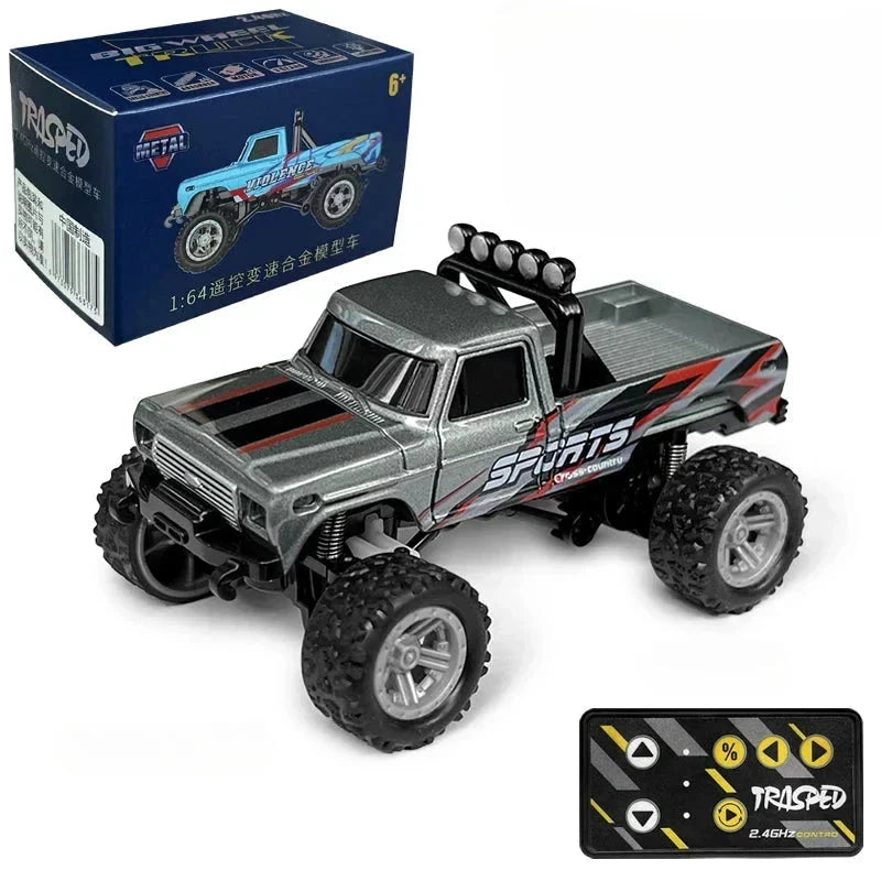 Radiostyrd bil 4x4 offroad Radiostyrd Bil® Grå 