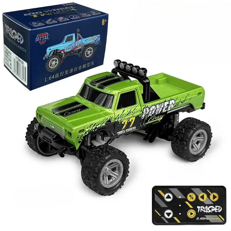 Radiostyrd bil 4x4 offroad Radiostyrd Bil® Grön 