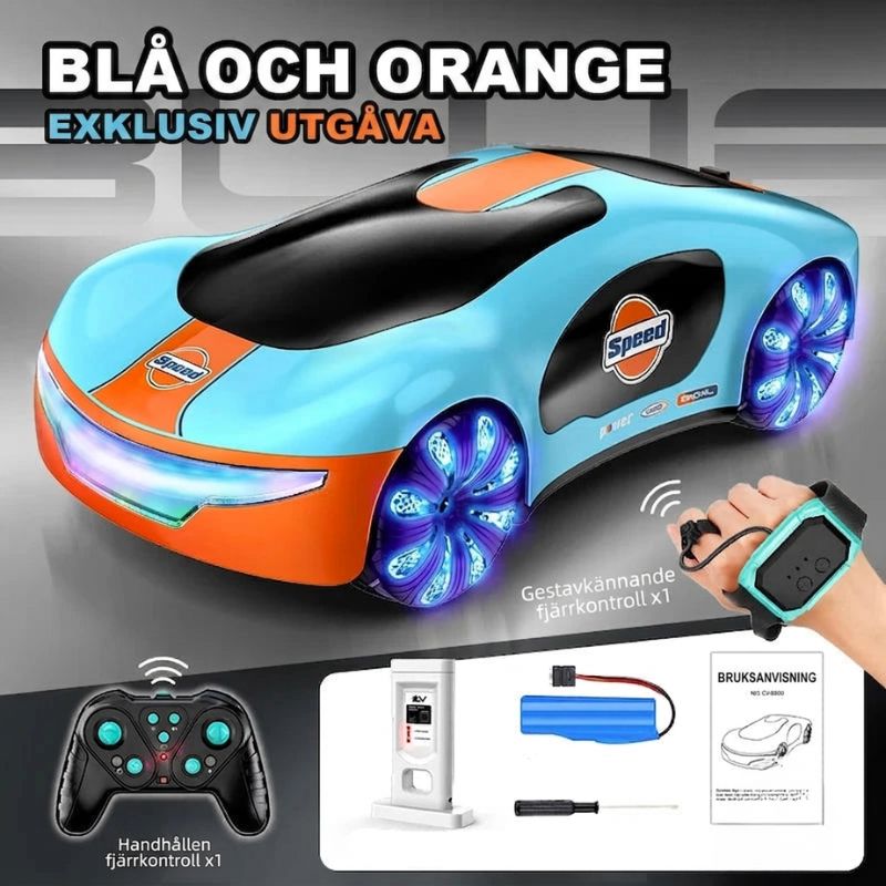 Radiostyrd bil baby Radiostyrd Bil® Blå 