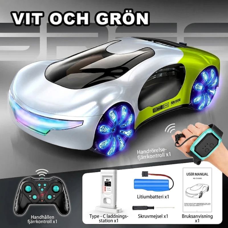 Radiostyrd bil baby Radiostyrd Bil® Grön 