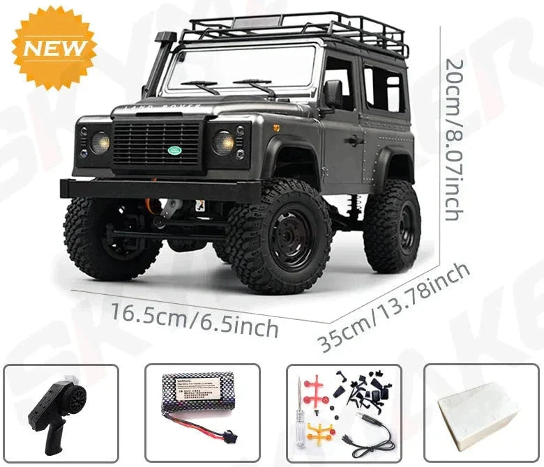 Radiostyrd bil crawler Radiostyrd Bil® Svart 