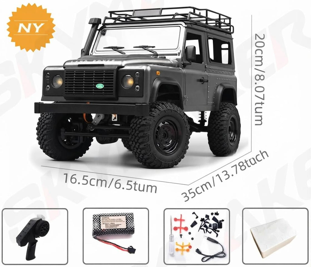Radiostyrd bil crawler Radiostyrd Bil® Svart 