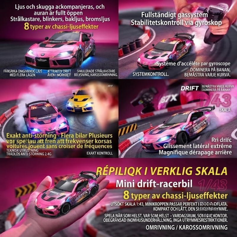 Radiostyrd bil drift Radiostyrd Bil® 
