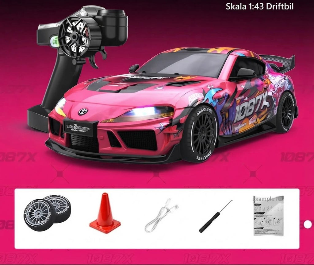 Radiostyrd bil drift Radiostyrd Bil® Rosa 