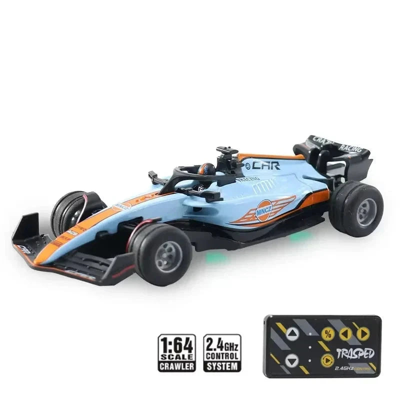 Radiostyrd bil formel 1 Radiostyrd Bil® Blå & orange 
