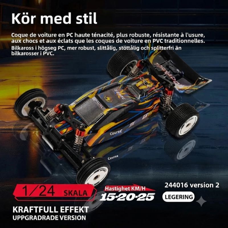 Radiostyrd bil hastighet Radiostyrd Bil® 