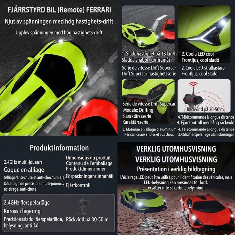 Radiostyrd bil lamborghini Radiostyrd Bil® 