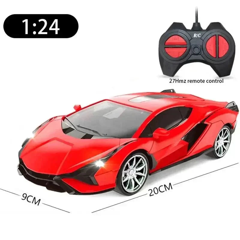 Radiostyrd bil lamborghini Radiostyrd Bil® Röd 