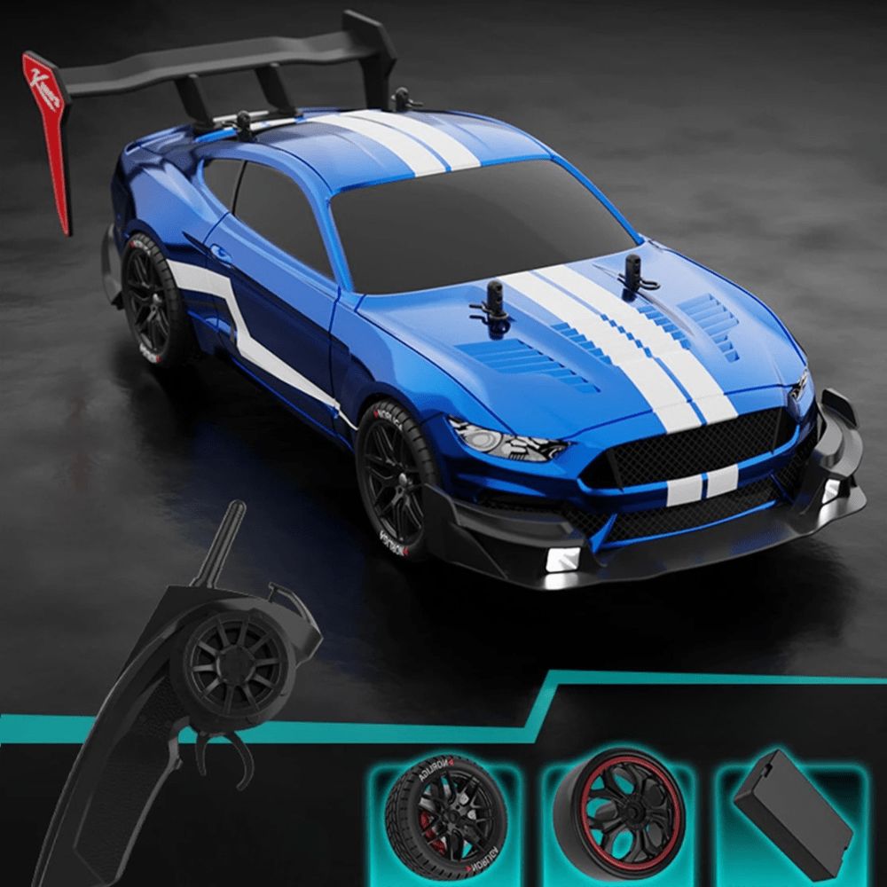 Radiostyrd bil mustang Radiostyrd Bil® Blå 