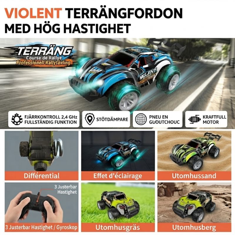 Radiostyrd bil offroad crawler Radiostyrd Bil® 
