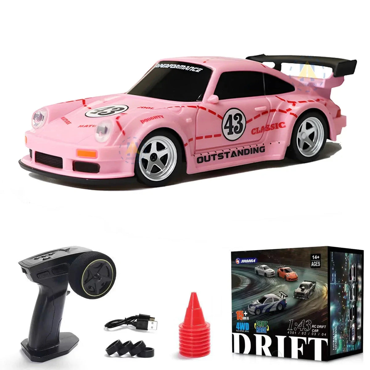 Radiostyrd bil rosa Radiostyrd Bil® Rosa 