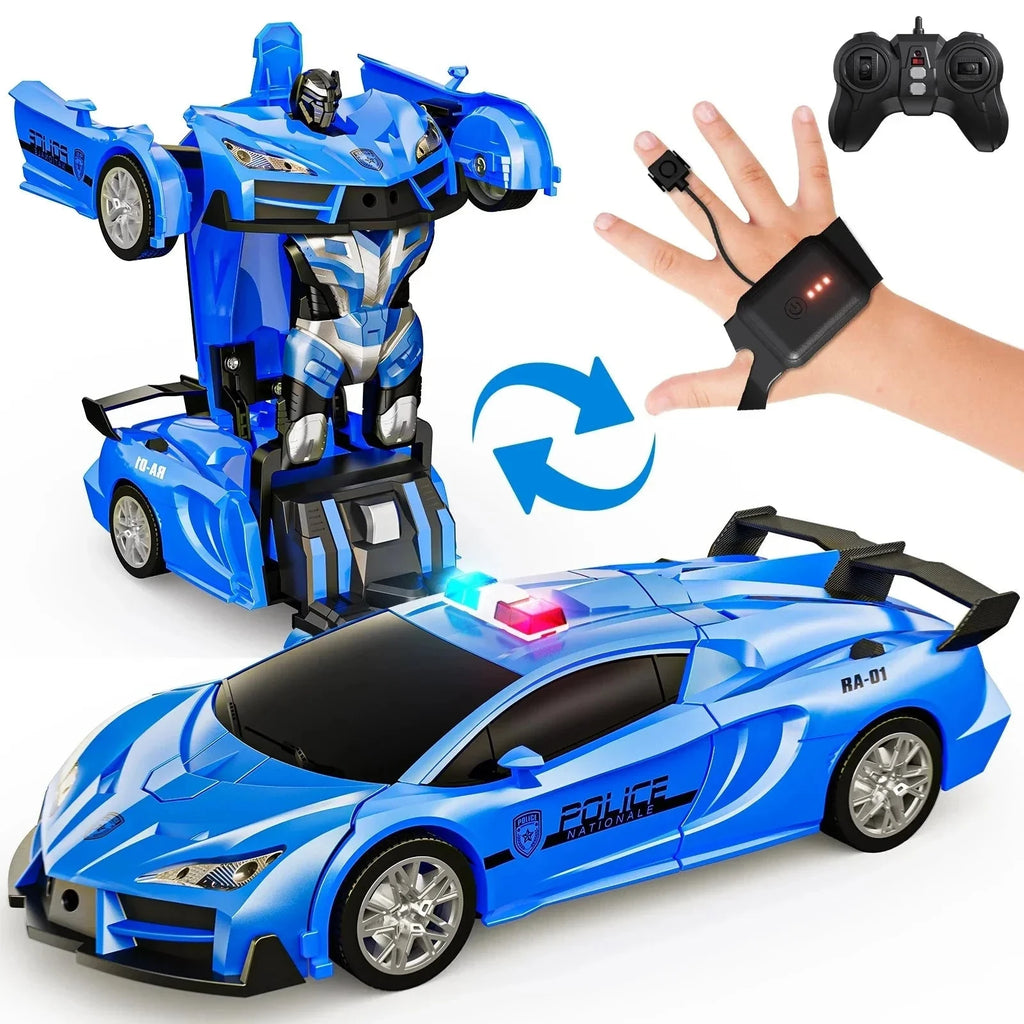 Radiostyrd bil transformers Radiostyrd Bil® Blå 