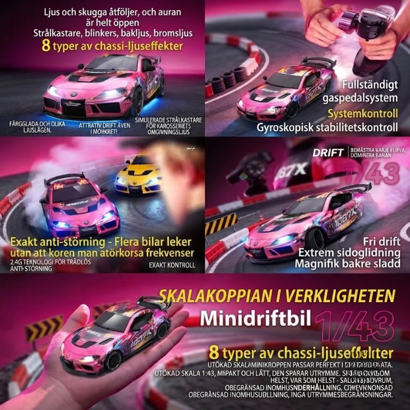 Radiostyrd bil ute Radiostyrd Bil® 