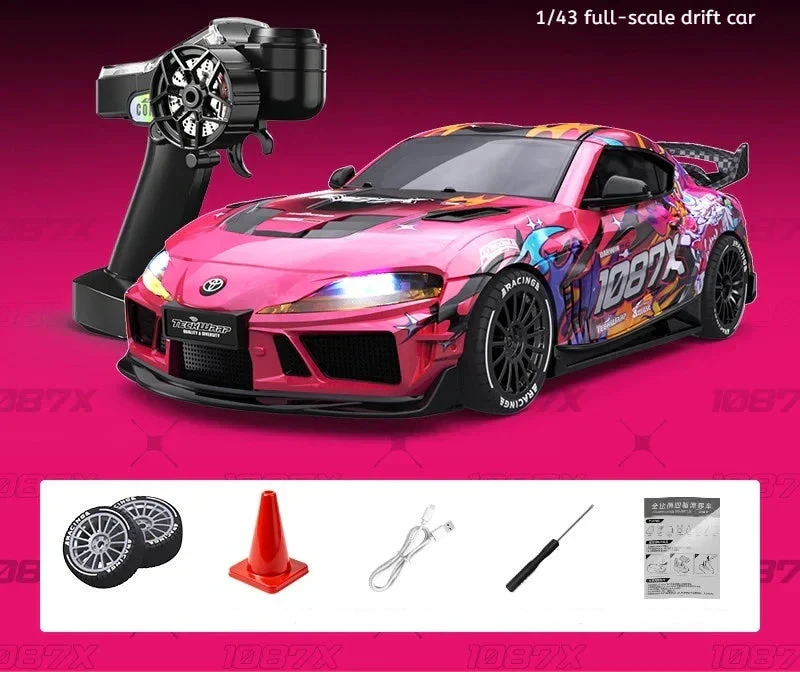 Radiostyrd bil ute Radiostyrd Bil® Rosa 