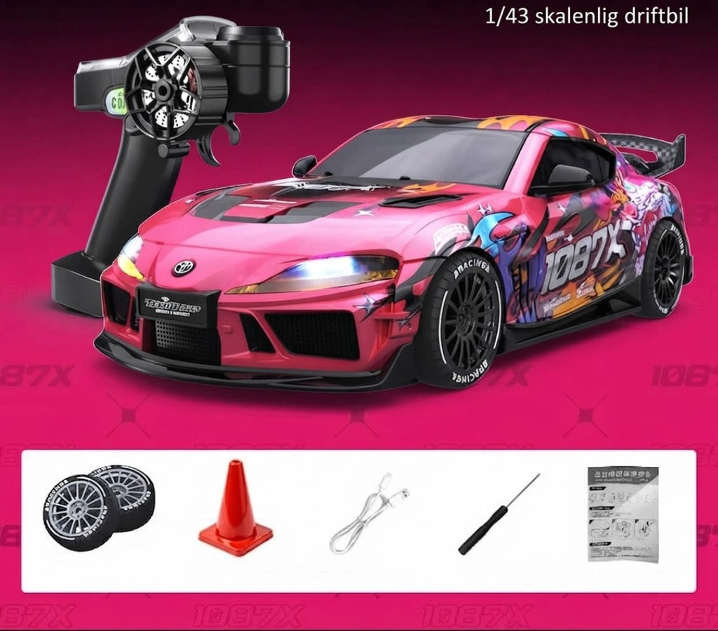 Radiostyrd bil ute Radiostyrd Bil® Rosa 