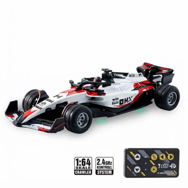 Radiostyrd formel 1 bil Radiostyrd Bil® Röd & vit 