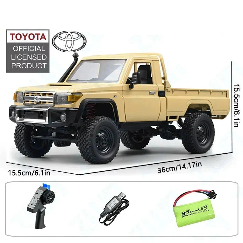 Radiostyrda bilar crawler Radiostyrd Bil® Gul 