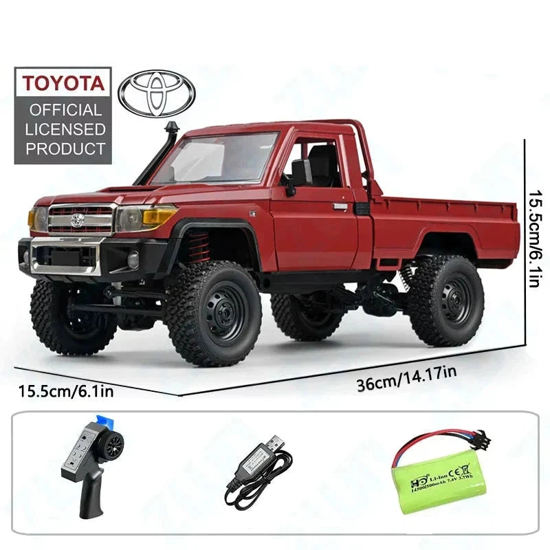Radiostyrda bilar crawler Radiostyrd Bil® Röd 