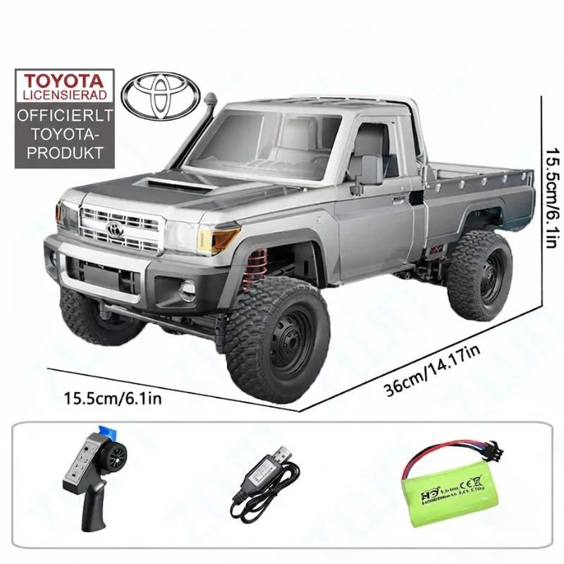 Radiostyrda bilar crawler Radiostyrd Bil® Silver 