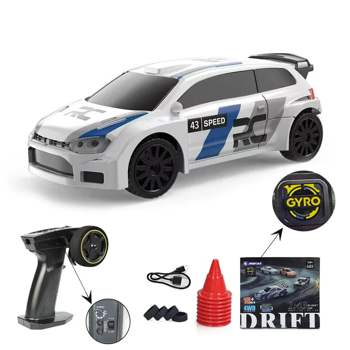 Stora radiostyrda bilar Radiostyrd Bil® 10 