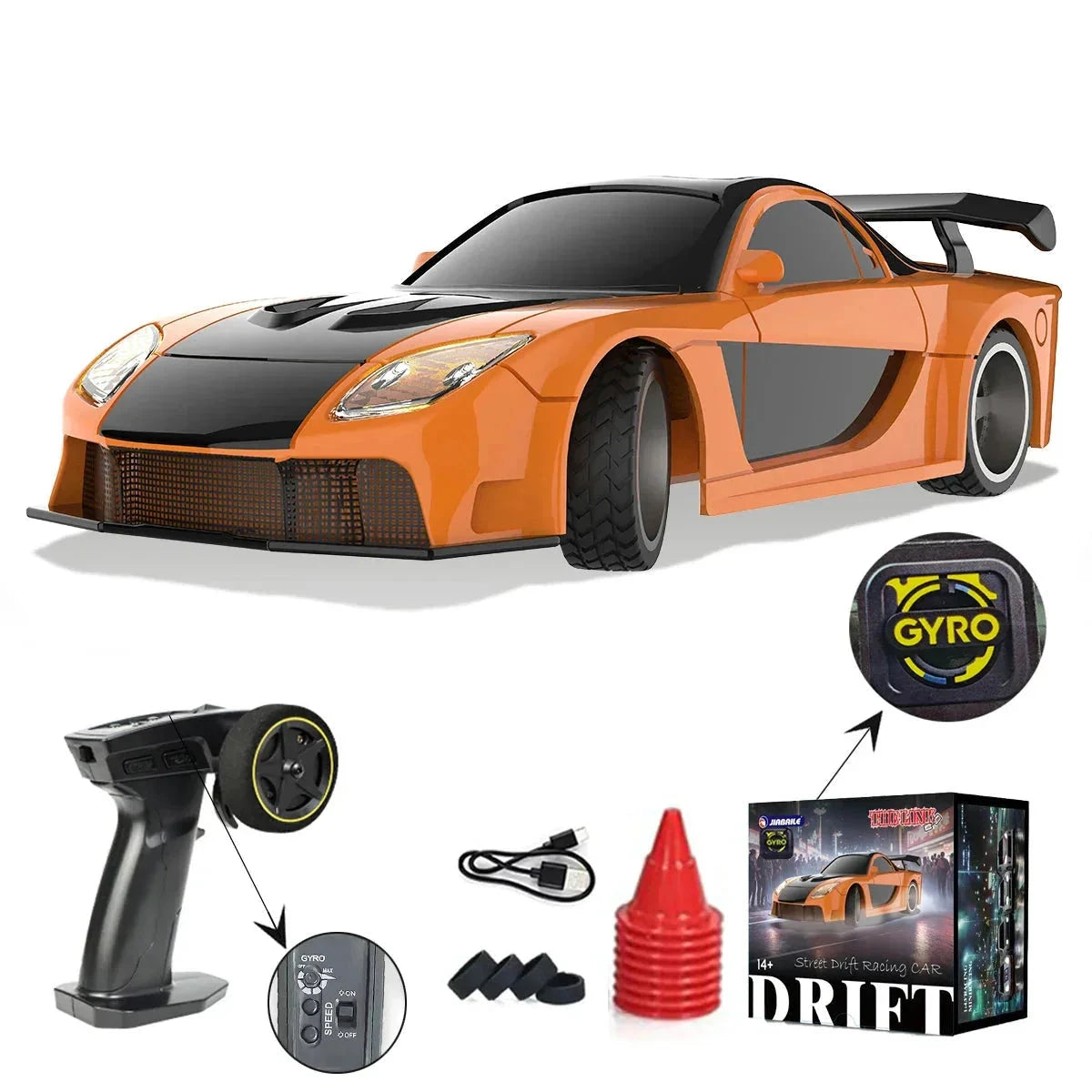 Stora radiostyrda bilar Radiostyrd Bil® 4 