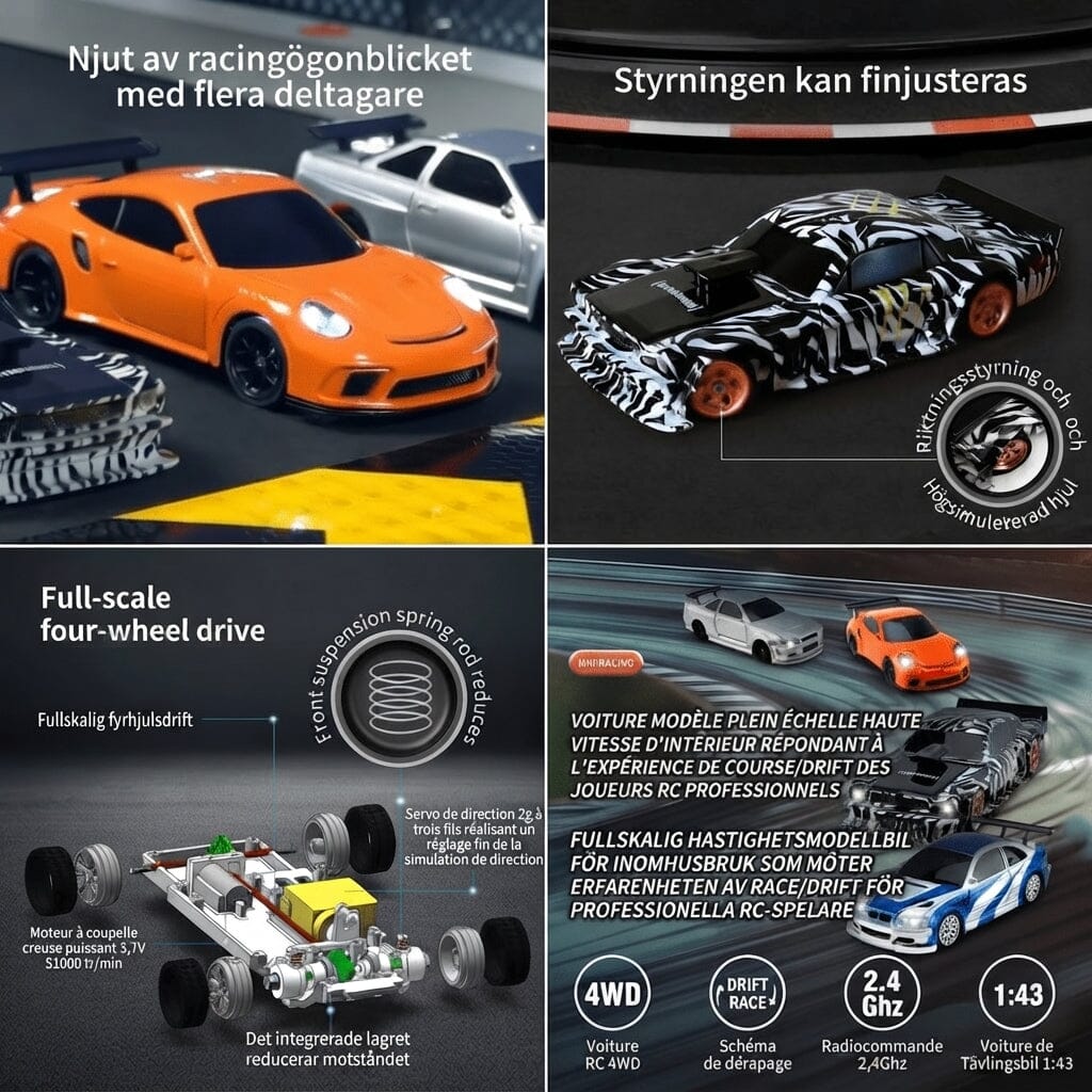 Stora radiostyrda bilar Radiostyrd Bil® 